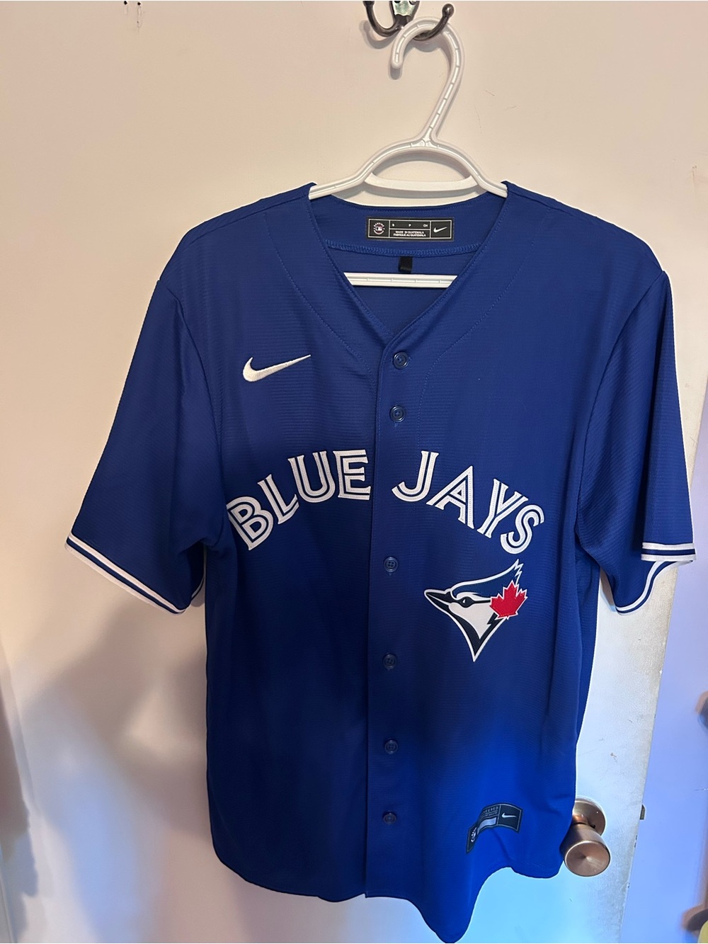 Nike Royal Blue Toronto Blue Jays Jersey with White Accents